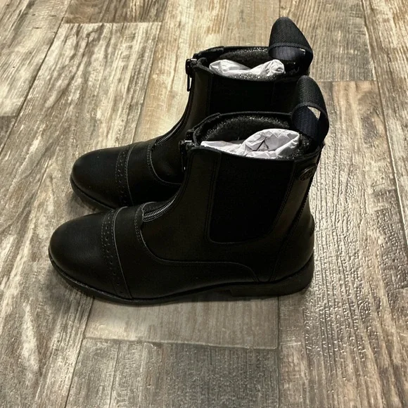 Stylish Black Kids Rain Boots Size 3 - Picture 12 of 12